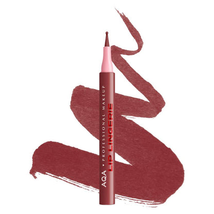 Lip Lingerie Sculpting Lip Liner Stain - Lightweight, fade-resistant, waterproof, AQA Professional Makeup