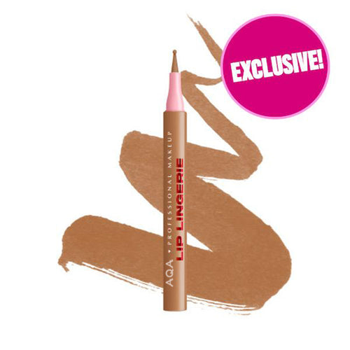 Lip Lingerie Sculpting Lip Liner Stain - Lightweight, fade-resistant, waterproof, AQA Professional Makeup
