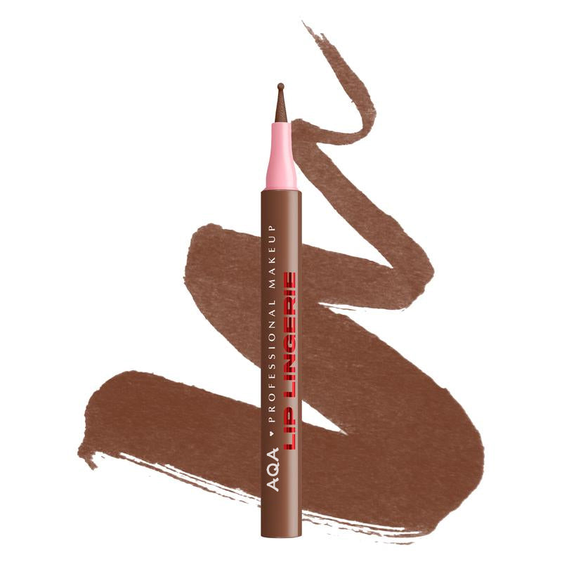 Lip Lingerie Sculpting Lip Liner Stain - Lightweight, fade-resistant, waterproof, AQA Professional Makeup