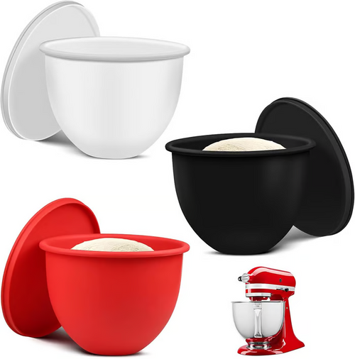 🍰5 Qt Tilt-Head Mixer Silicone Liners - No Extra Bowls Needed