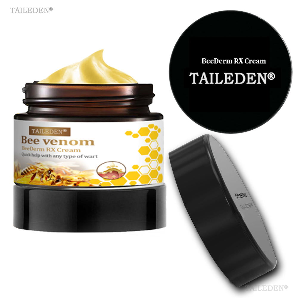 👨‍⚕️ TAILEDEN® BeeDerm RX Cream, Painless, Targeted Treatment for Warts, Skin Tags, Skin Lesions, Infections, and Scars