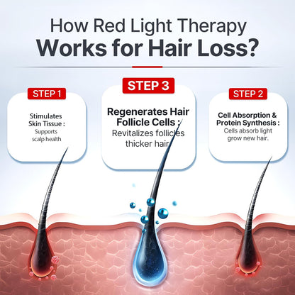 Skavix | HairRevive Dual Red Light Therapy Hat