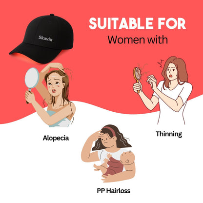 Skavix | HairRevive Dual Red Light Therapy Hat